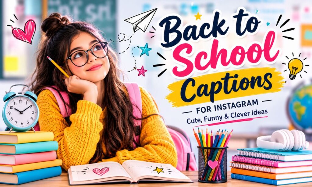 Back to School Captions for Instagram