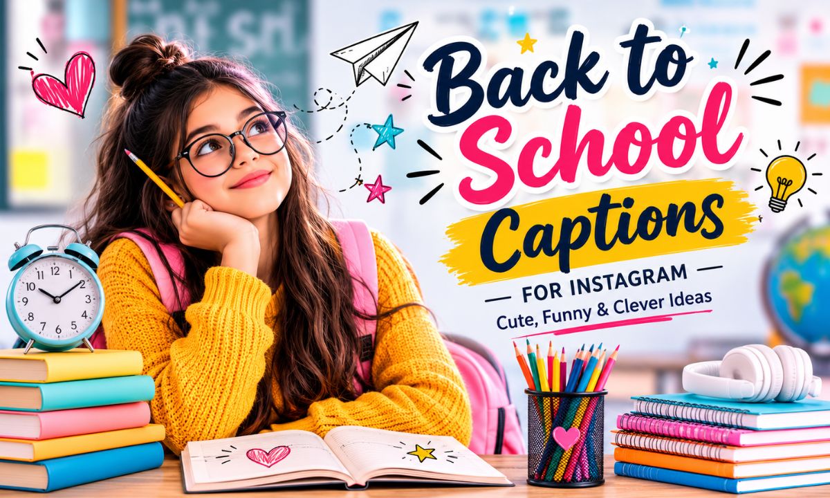 Back to School Captions for Instagram