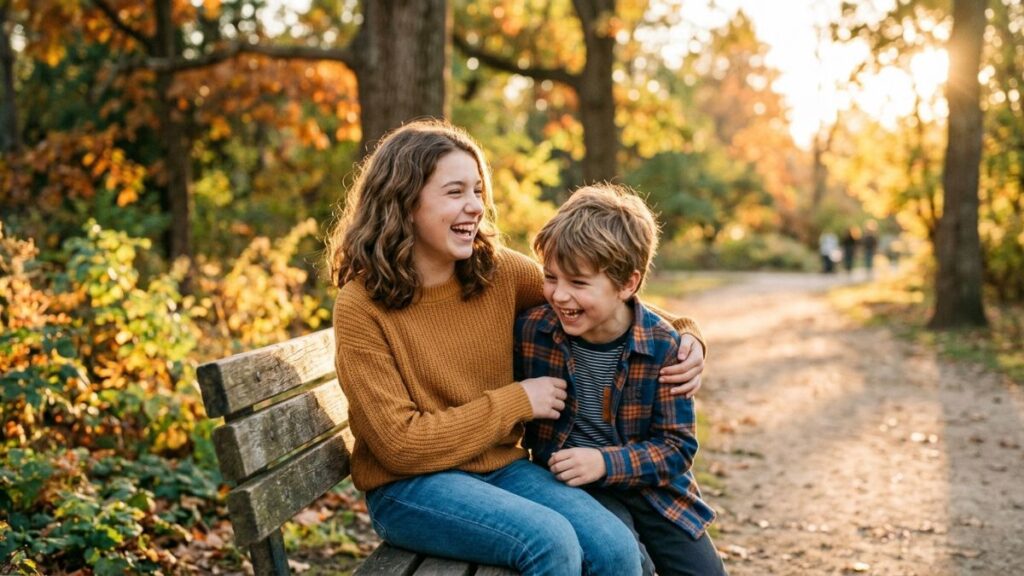 Brother and Sister Captions