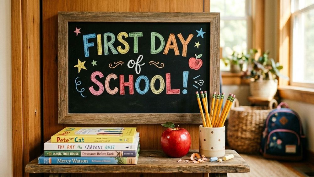 First Day of School Captions