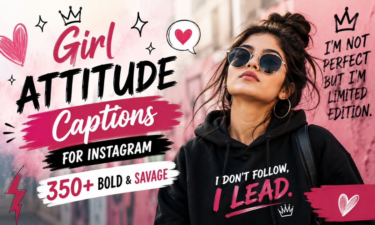 Girl Attitude Captions for Instagram
