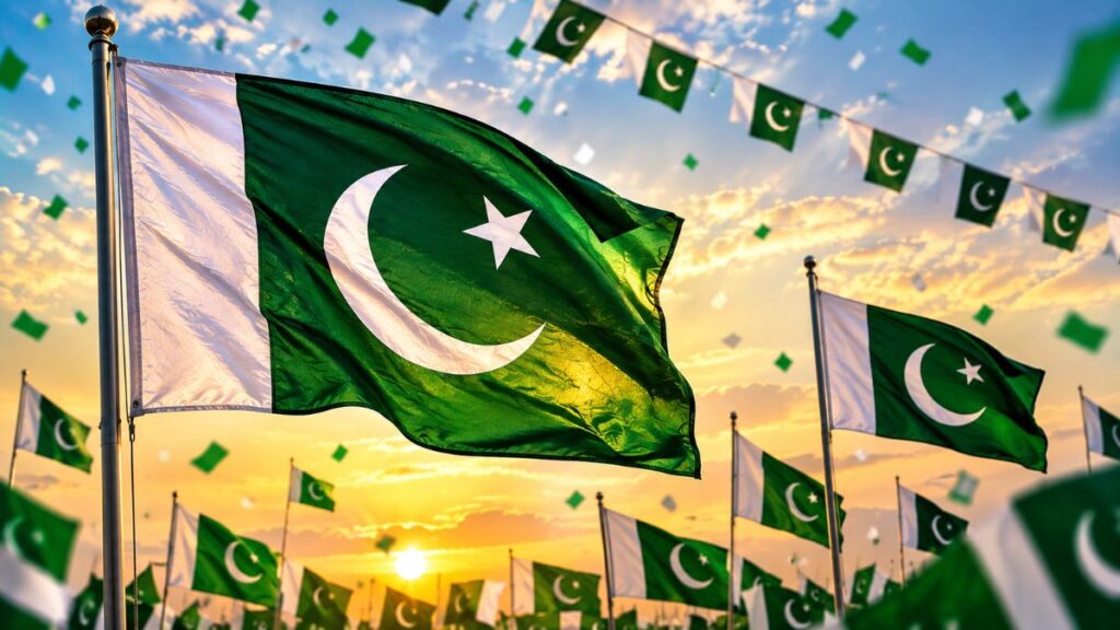 Pakistan Flag Captions