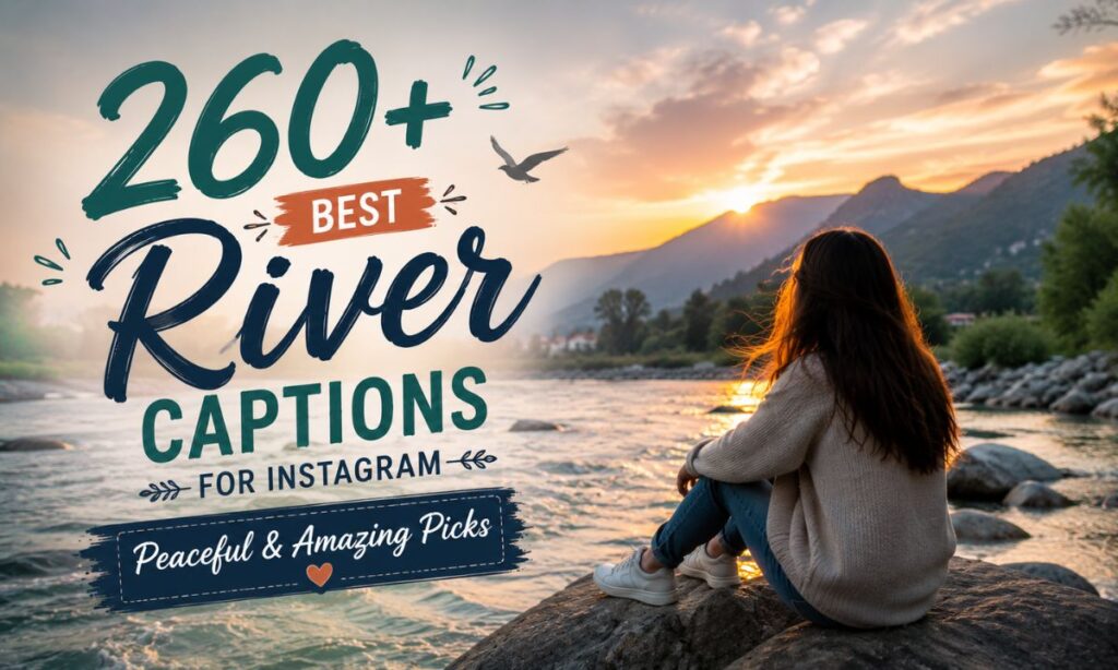 River Captions for Instagram