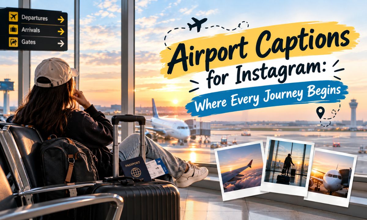 Airport Captions for Instagram