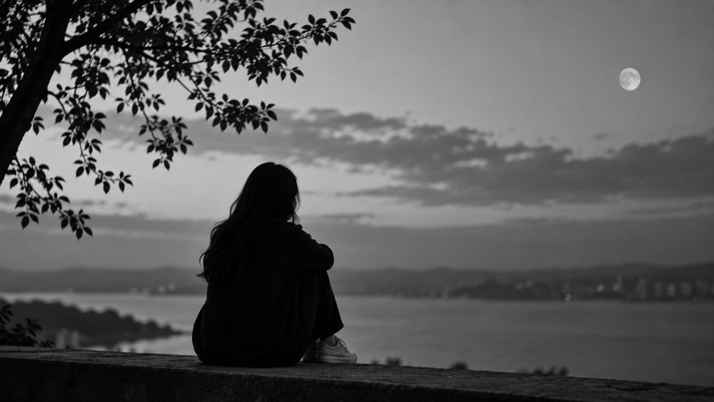 Black and White Aesthetic Alone Captions