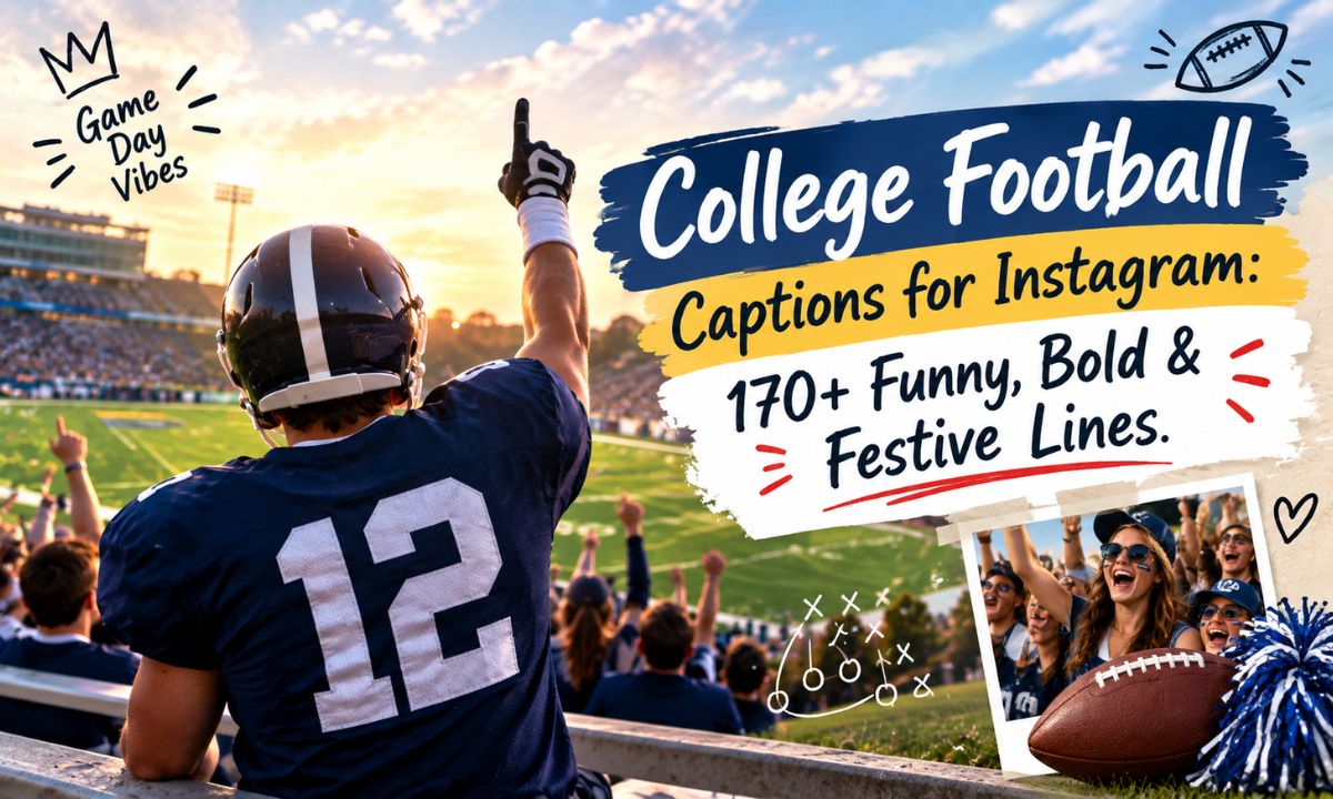 College Football Captions