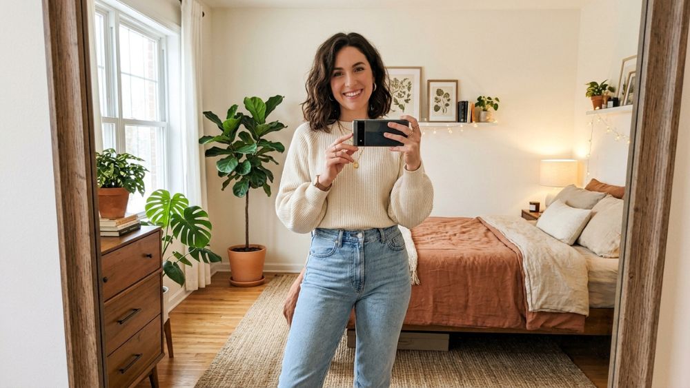 Confident Mirror Selfie Captions