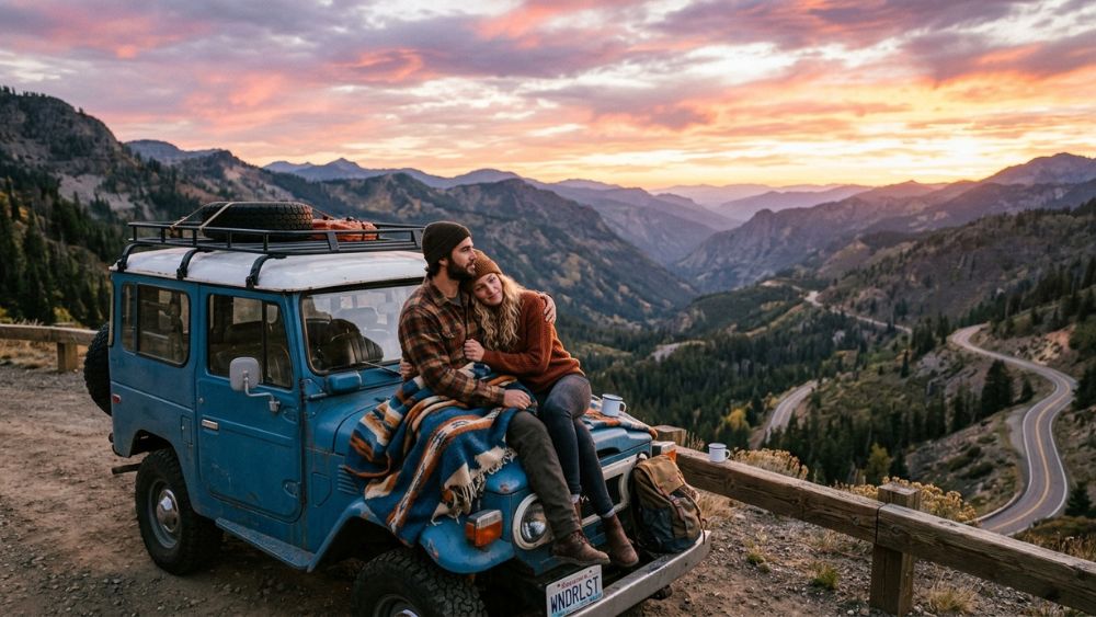 Couple Road Trip Captions