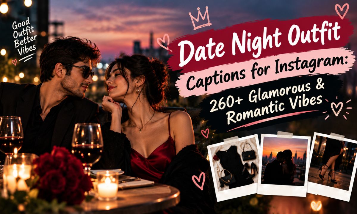 Date Night Outfit Captions for Instagram