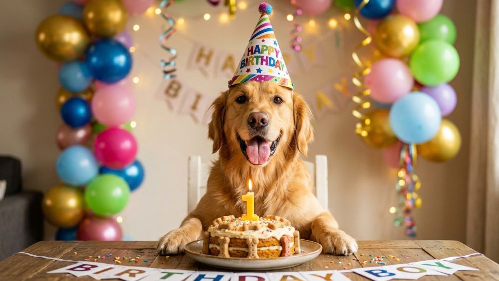 Dog Birthday Captions