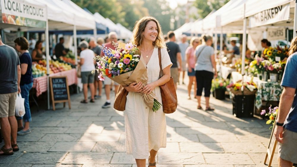 Farmers Market Flowers