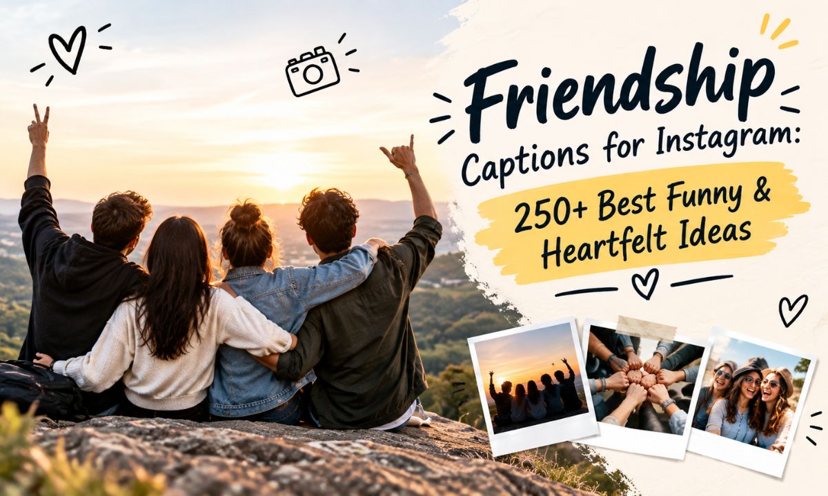 Friendship Captions for Instagram