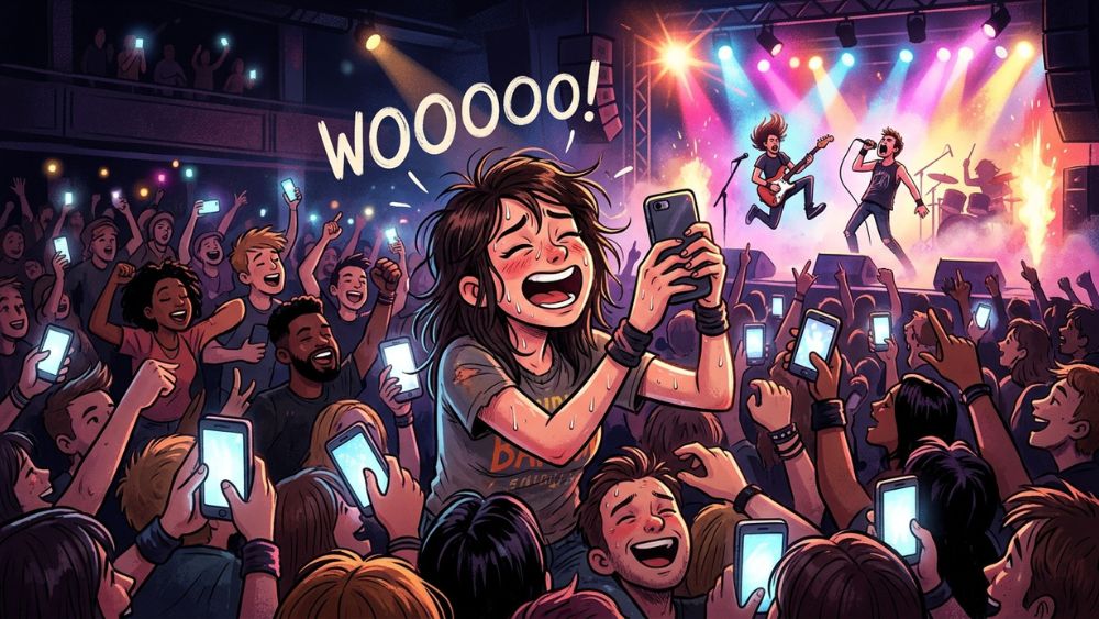 Funny Concert Captions