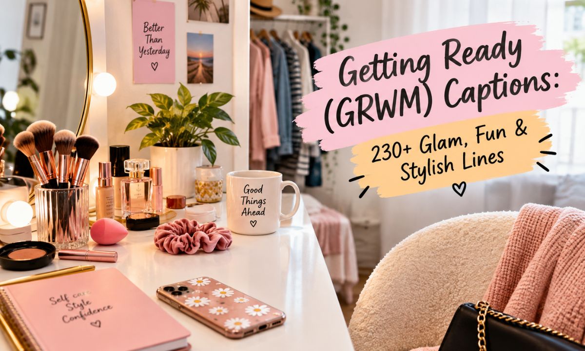 Getting Ready (GRWM) Captions