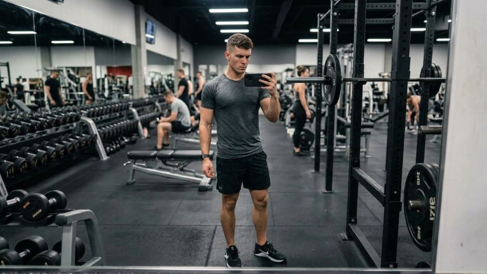 Gym Mirror Selfie Captions