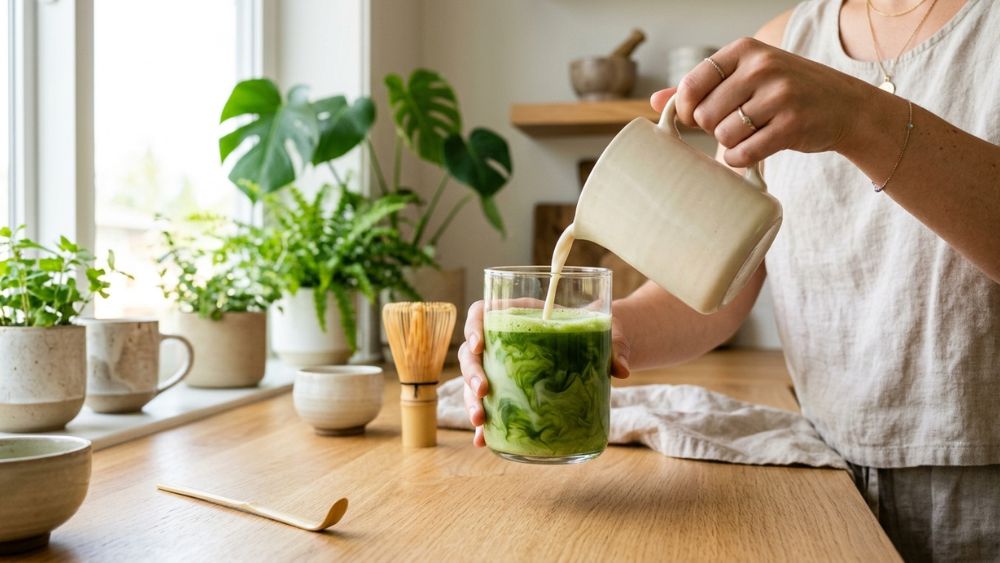 Homemade Matcha Captions