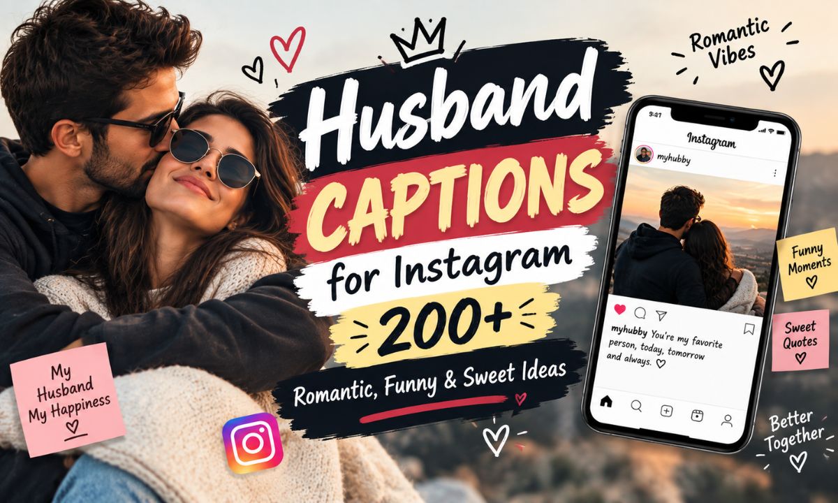Husband Captions for Instagram