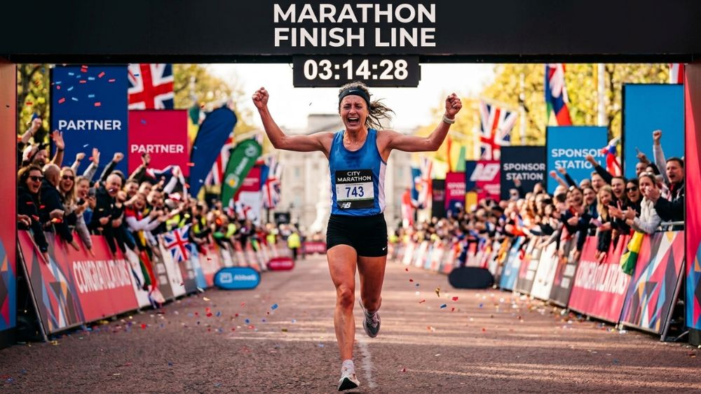Marathon Running Captions
