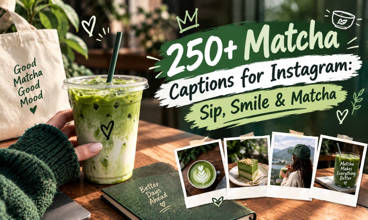 Matcha Captions
