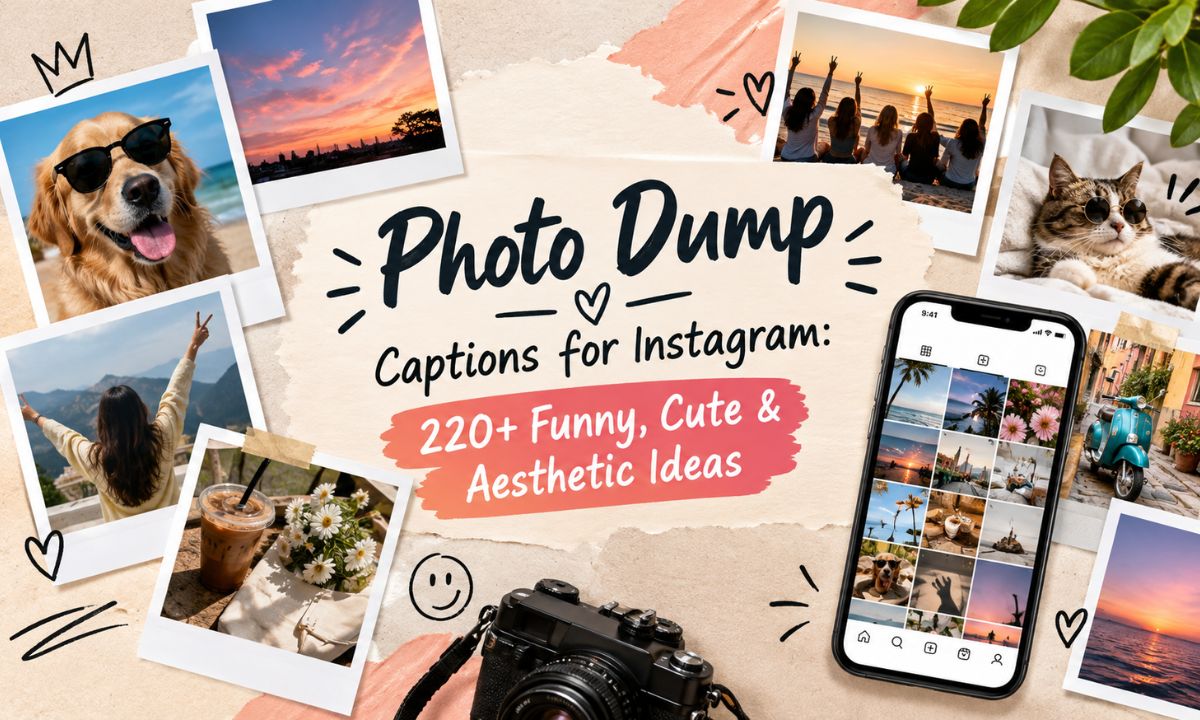 Photo Dump Captions