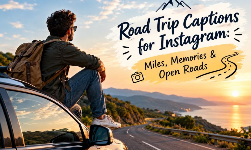 Road Trip Captions
