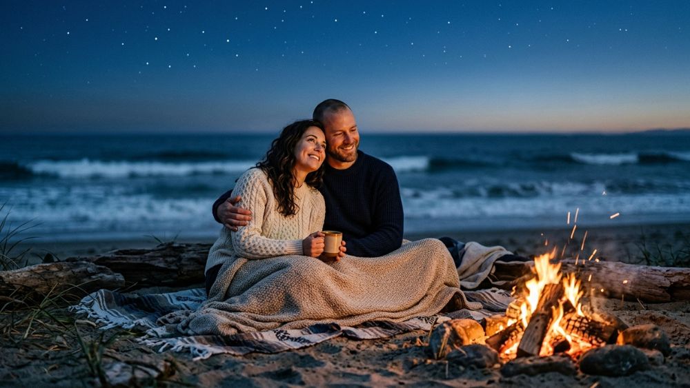 Romantic Beach Captions