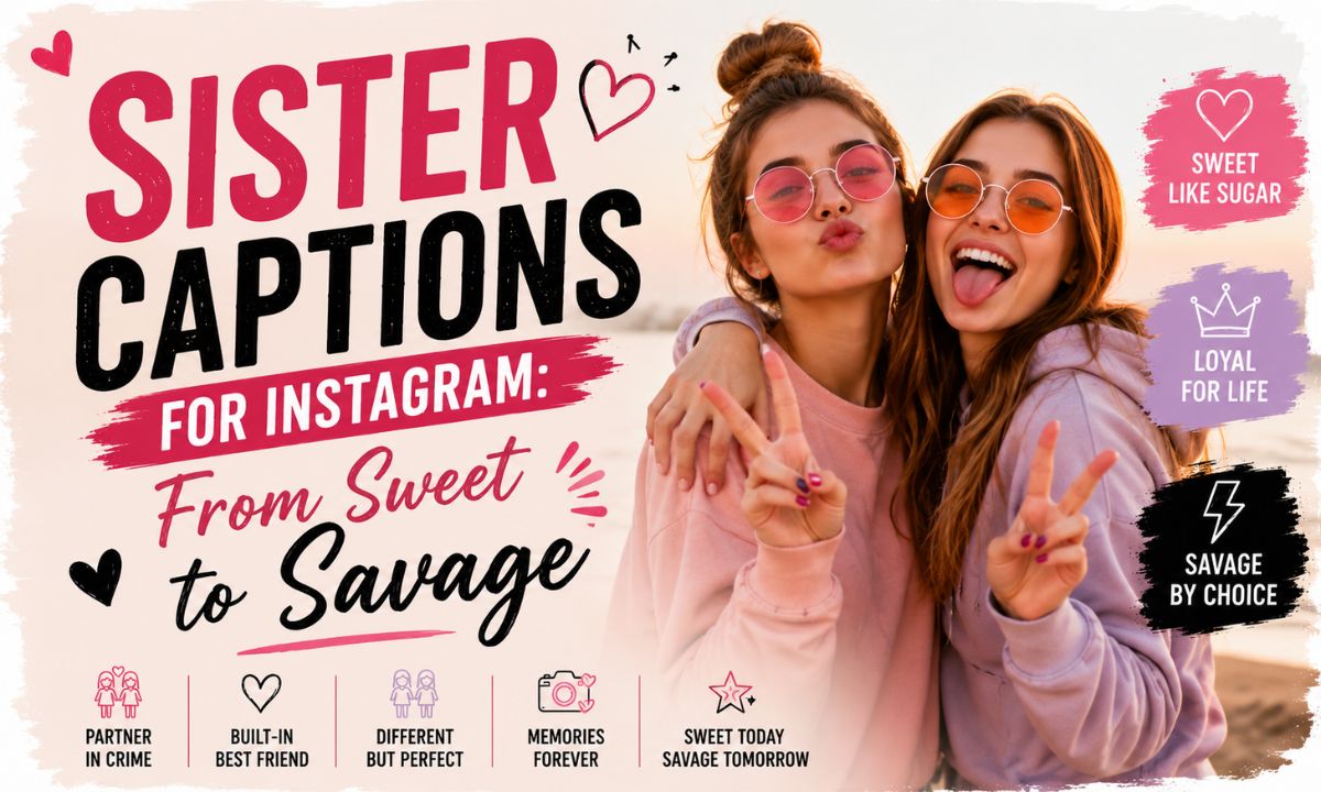 Sister Captions for Instagram