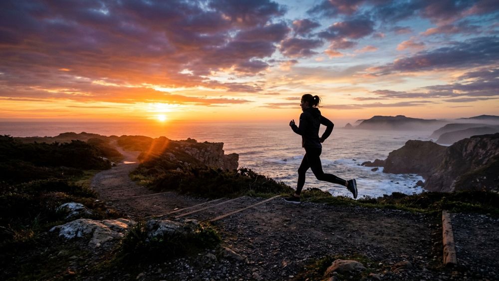 Sunrise Running Captions
