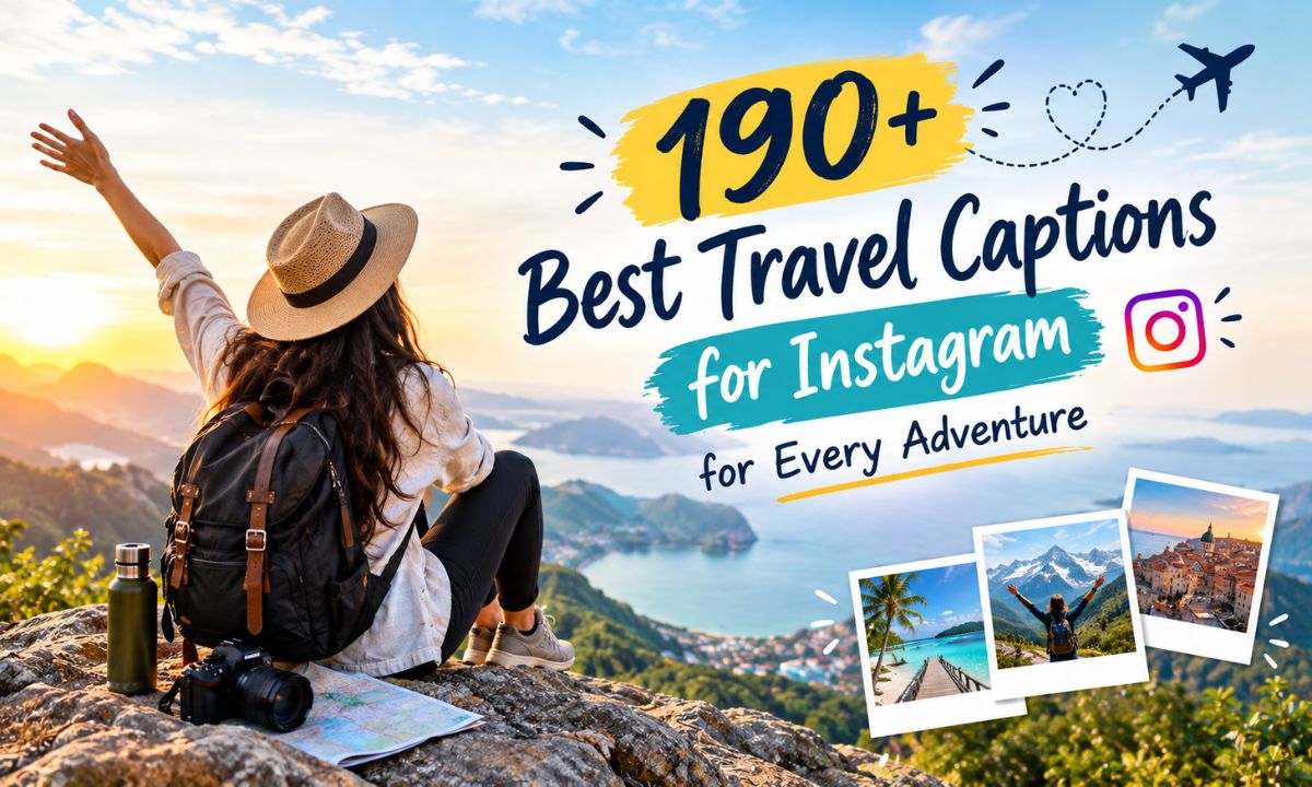 Travel Captions for Instagram