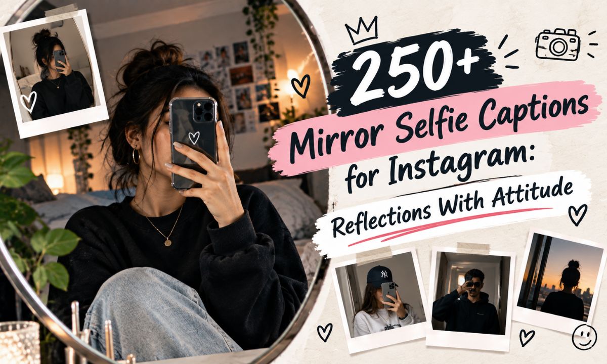 Mirror Selfie Captions