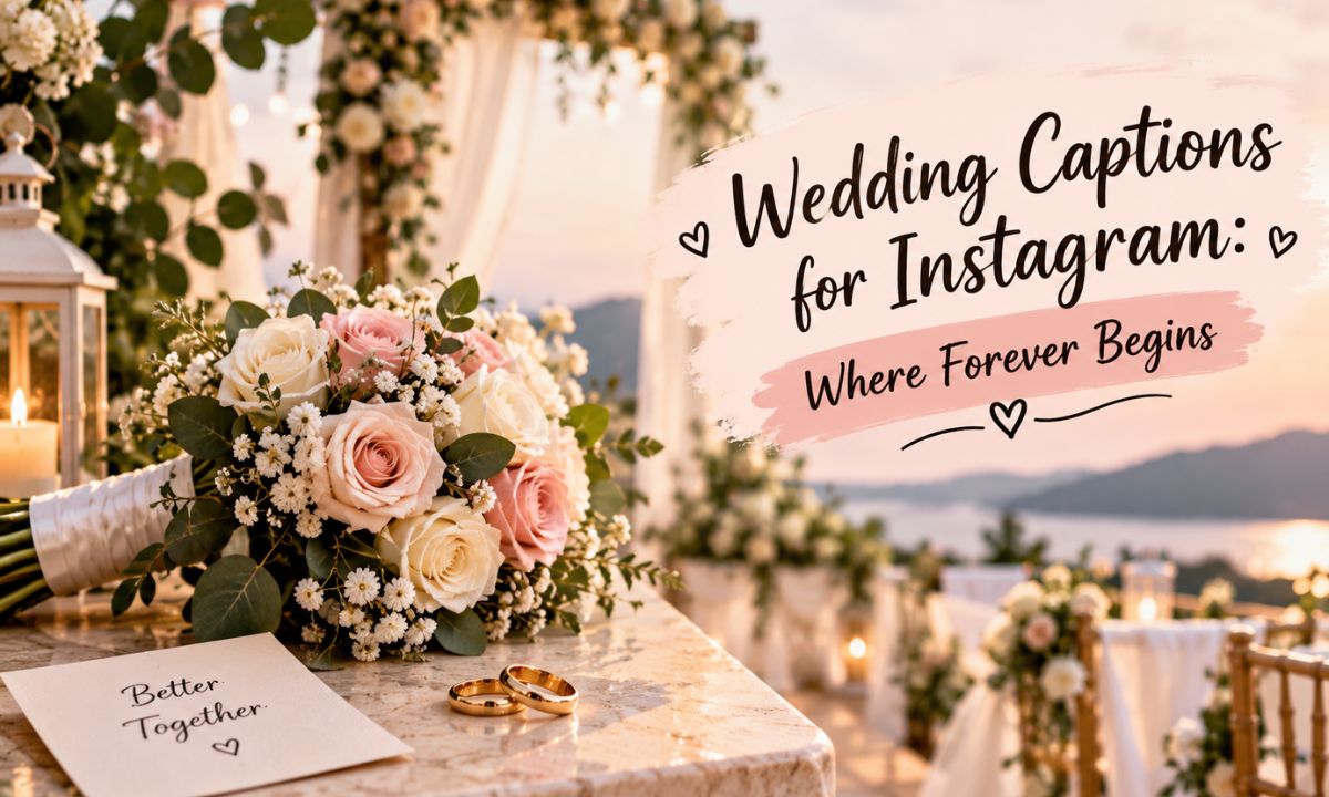 Wedding Captions for Instagram