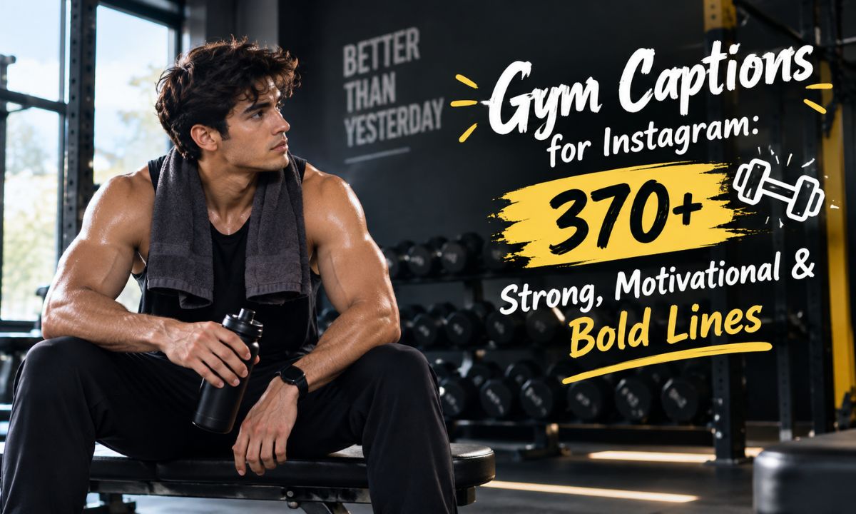 gym captions for Instagram