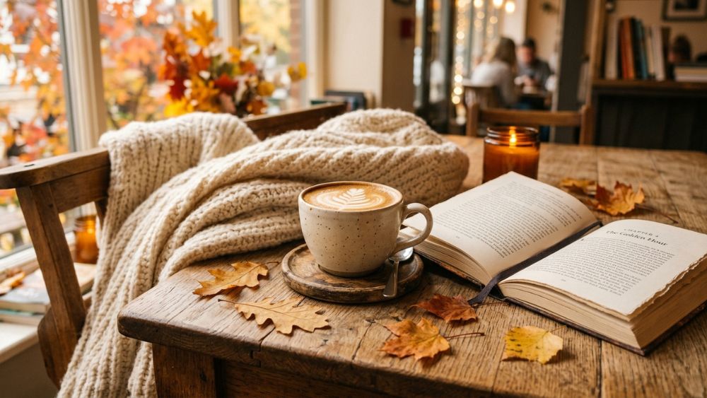 Coffee, Tea & Cozy Book Captions