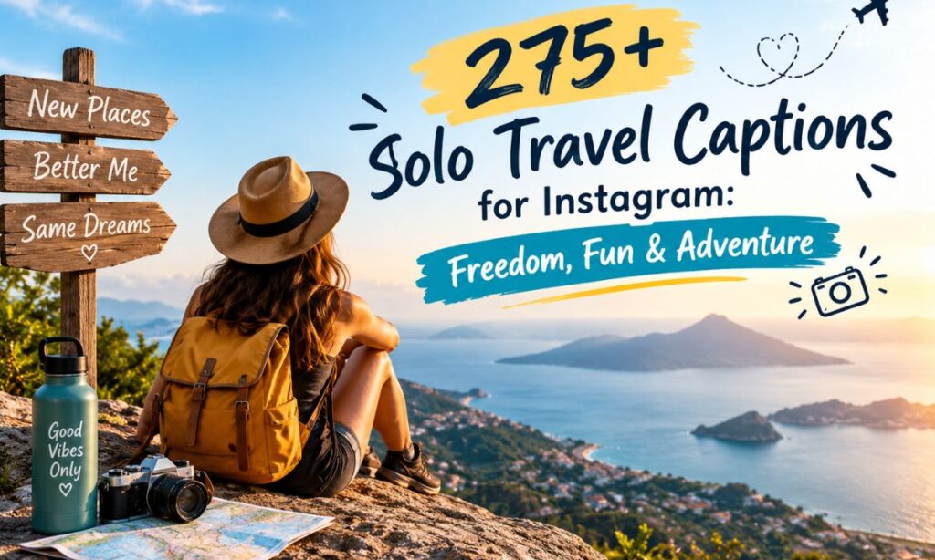 Solo Travel Captions