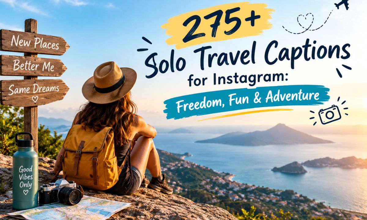 Solo Travel Captions