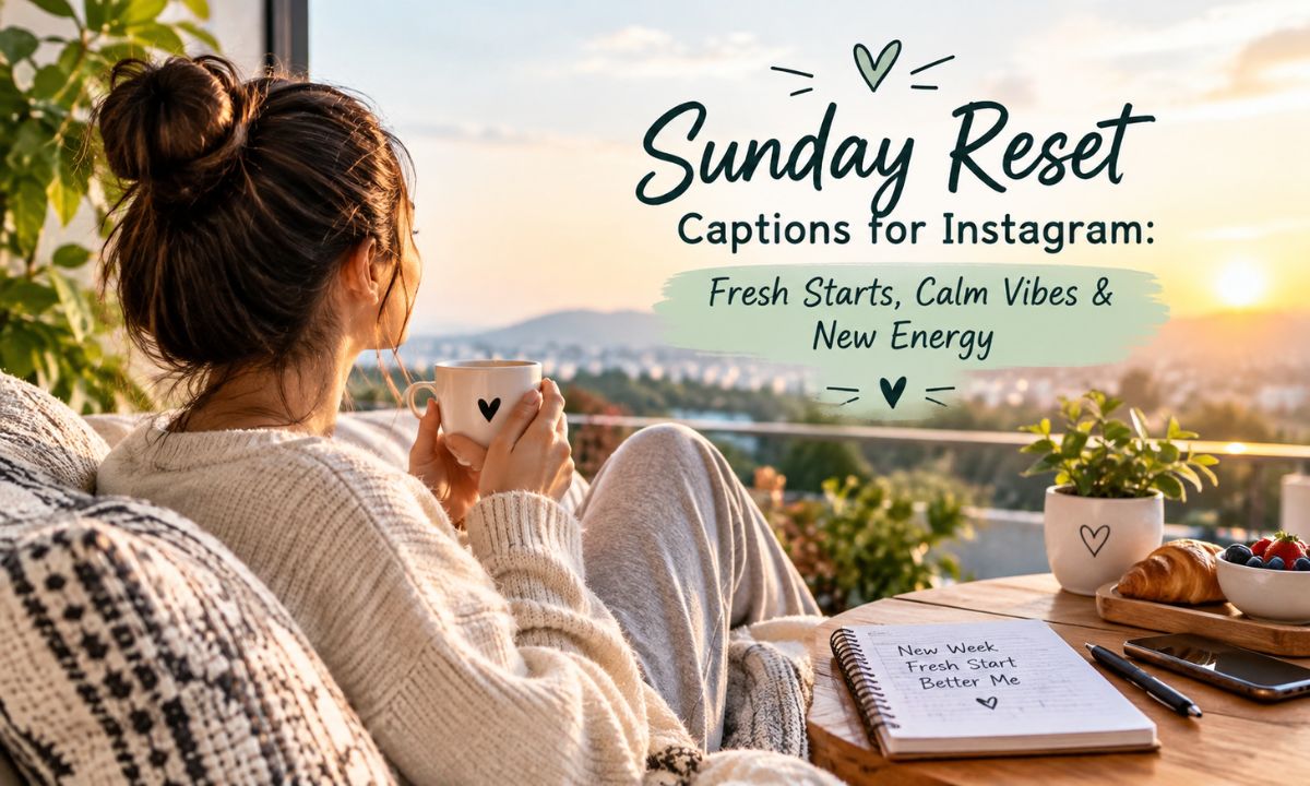 Sunday Reset Captions